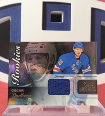 Oscar Lindberg 2015-16 - Rookies Jersey Fleer Showcase